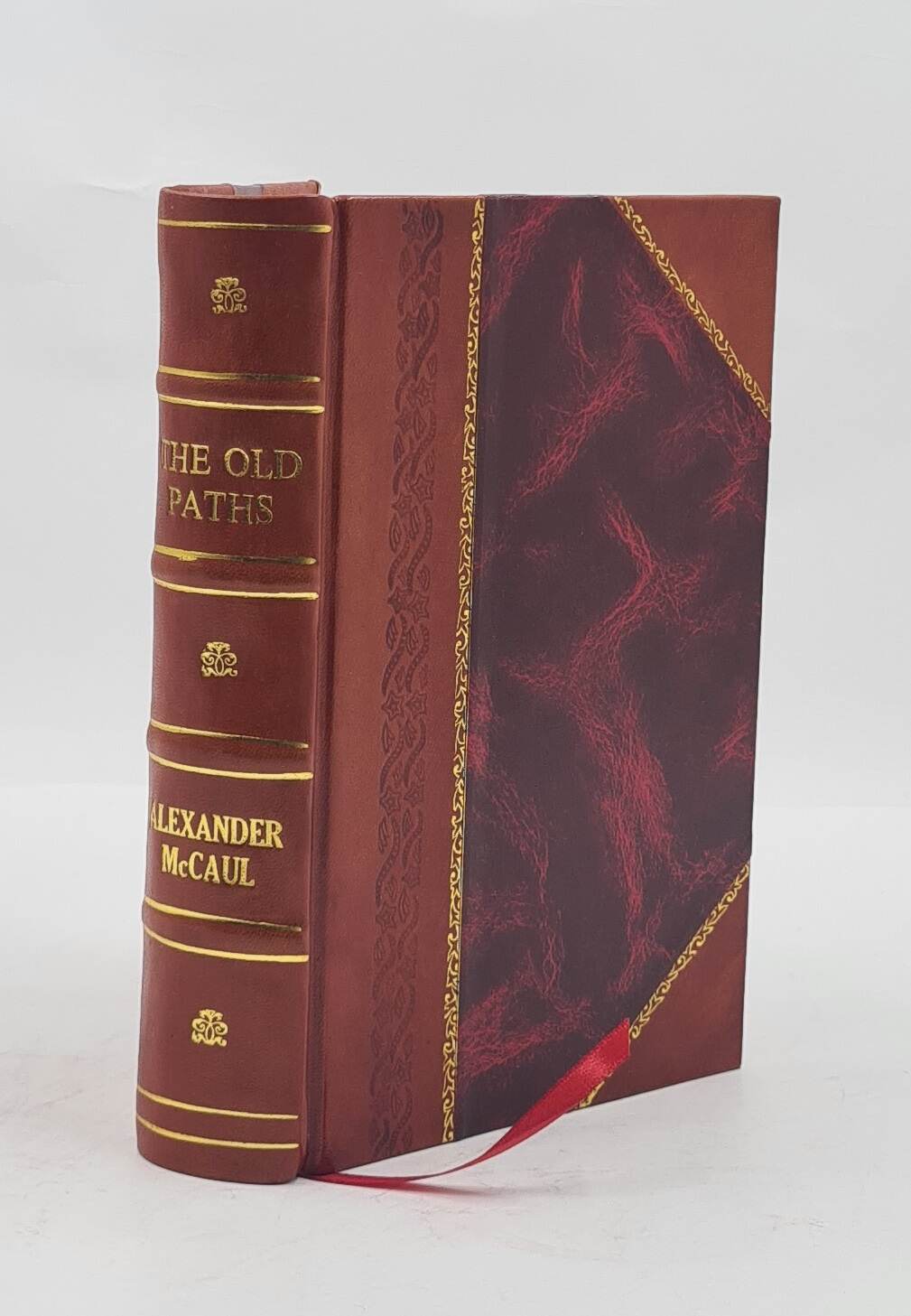 The old paths or The Talmud tested by Scripture 1886 by Alexander Mccaul