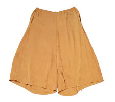 Vince Womens Dark Ginger Drapey Pull On Culottes Pants Wide Leg Size XL NWT