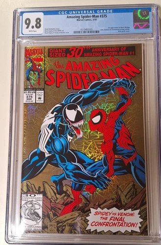 Amazimg Spider-man 375 CGC 9.8 - Venom  1993