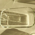Arc France Glass Butter Refrigerator Dish With Lid Dairy Cow Farm  — photo 4
