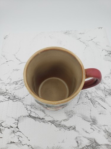 Rustic Lodge Christmas Santa Clause Stoneware Coffee Mug - Picture 5 of 5