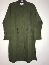 Nwt J.o.a. Army Green Longline Jacket Size Xs Z154-17