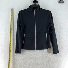 Zorrel Syntrel Women's Black Long Sleeve Full Zip Activewear Jacket Size Medium
