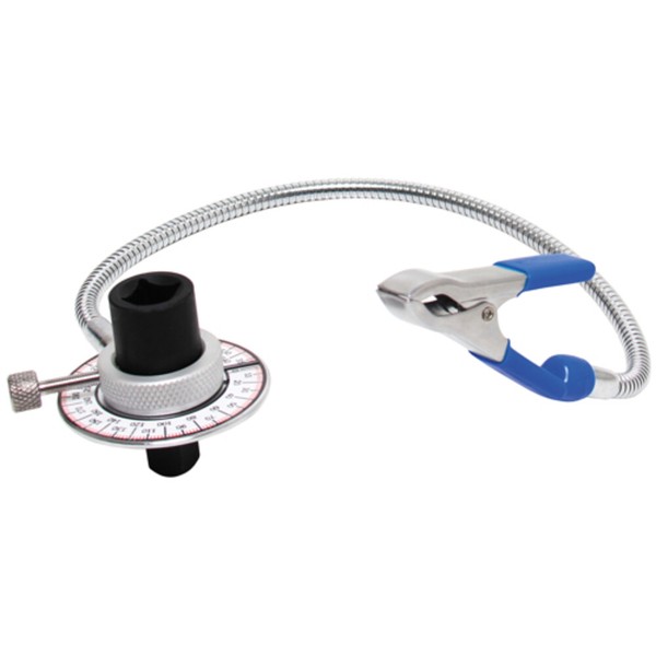 "Bgs - Drehwinkel-MessgeräT Mit Cliparm | Antrieb Innenvierkant 12,5 Mm (1/2\") - "-image