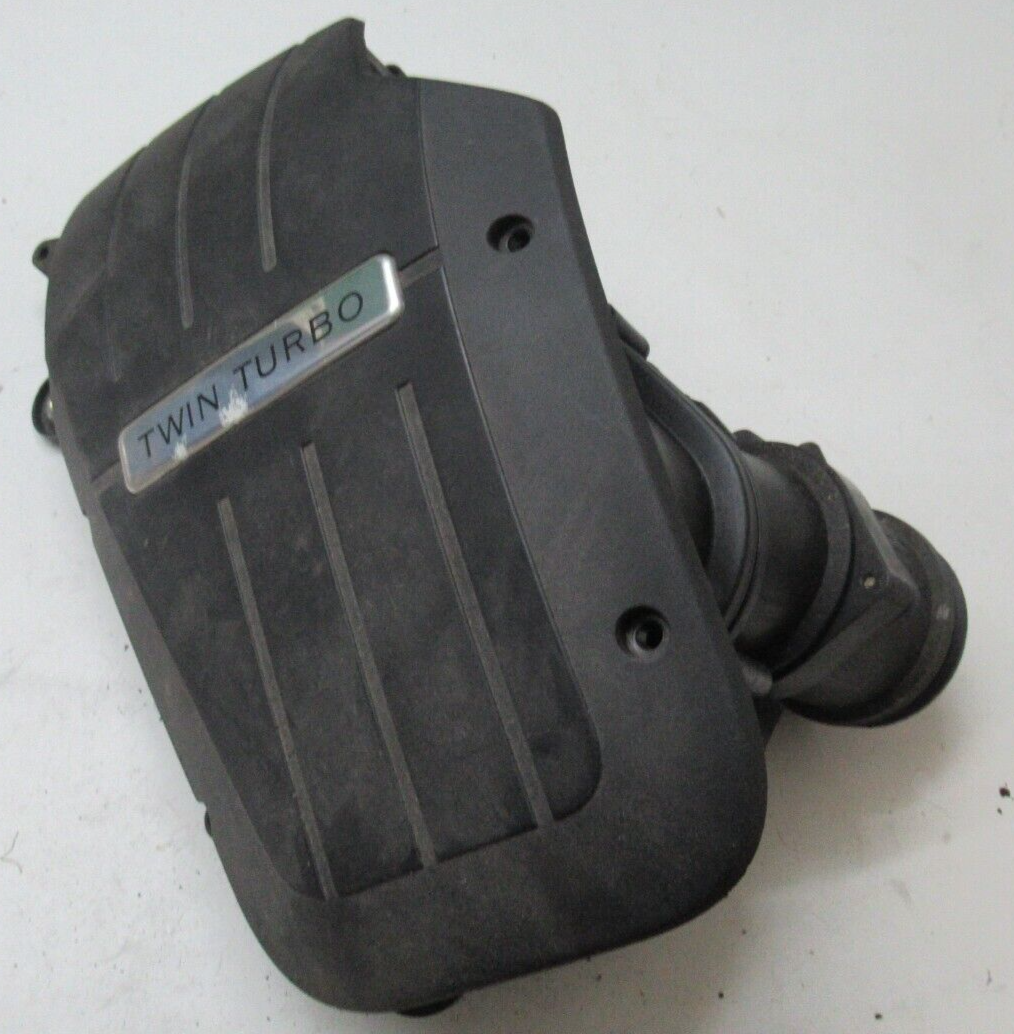 BENTLEY CONTINENTAL GT 2005 TWIN TURBO LEFT SIDE AIR FILTER BOX HOUSING