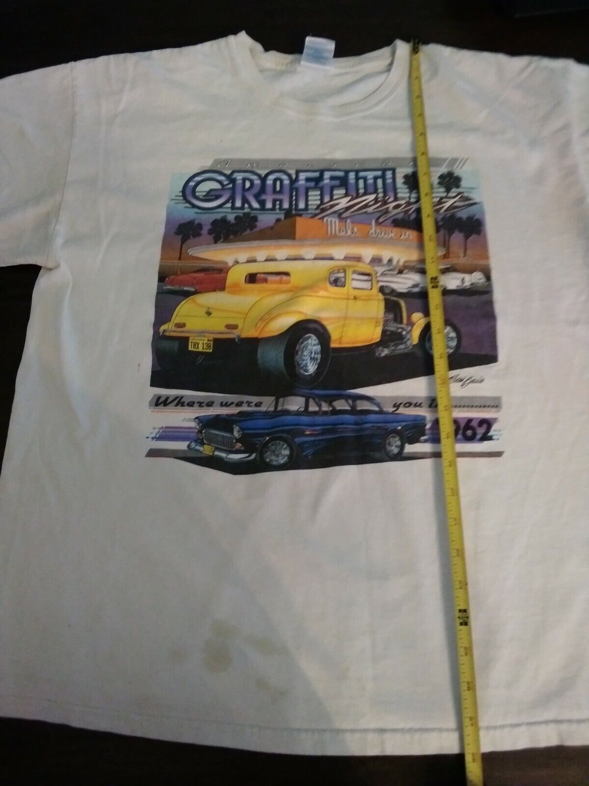 American Graffiti Mel's Diner Old Garage T-shirt - image 11