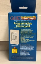 QuietWarmth 120-Volt/240-Volt Programmable WIFI Enabled Smart Touch Thermostat