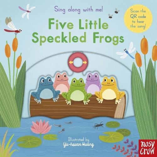 Yu-hsuan Huang Sing Along With Me! Five Little Speckled Frogs (Libro di cartone)