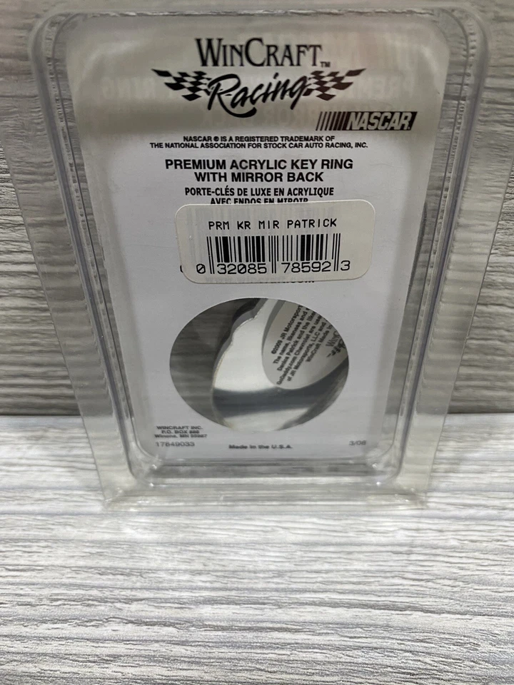 Danica Patrick Wincraft #7 Go Daddy Mirrored Back Key Ring/Key Chain FREE SHIP! - Image 4 of 4