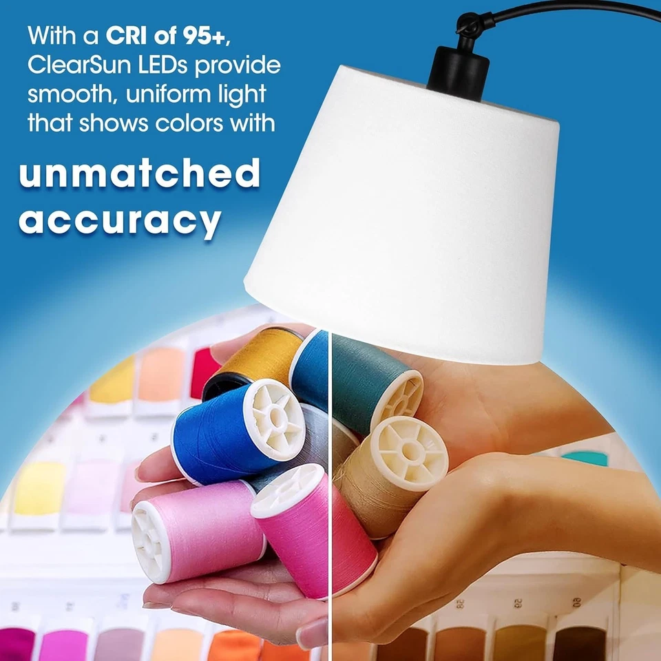 Bandeja de lámpara de pie LED OttLite Good Housekeeping pantalla de carga inalámbrica - Nuevo en caja Foto 4 de 4