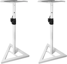 Pair RVSM1 80 Lbs Studio Monitor Speaker Stands, Adjustable Height, Vibration-Da