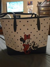  Kate Spade Disney X Kate Spade New York Minnie Mouse Tote Bag New With Out Tags