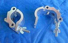 EIGHT New Global Truss SWL-500KG Pro Swivel Aluminum Clamps Unused