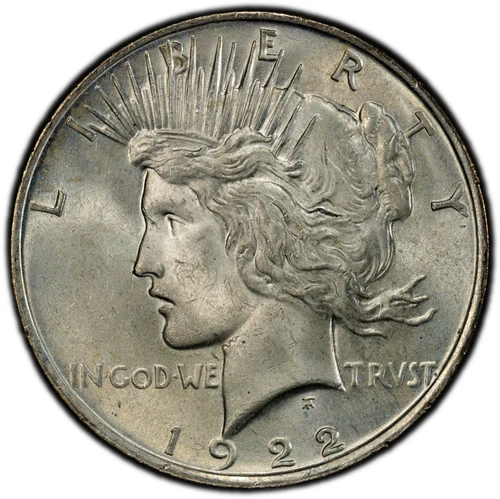 1922-P PCGS MS64 Peace Silver Dollar w/ Really Nice Luster & Great Eye Appeal