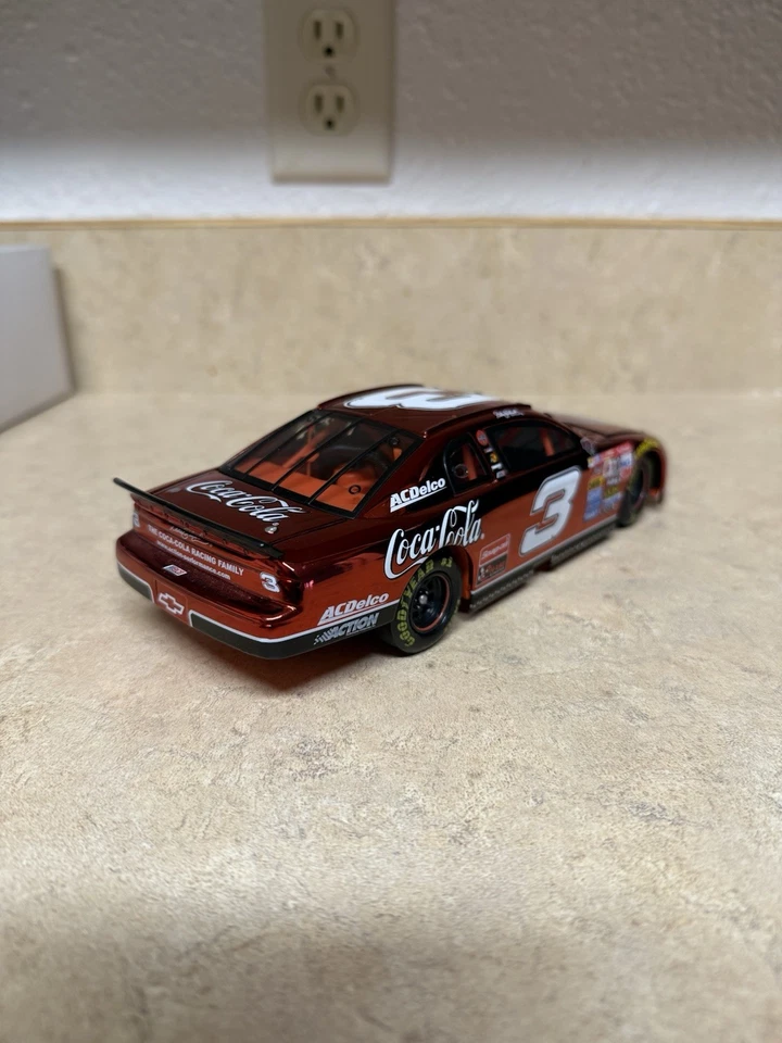 Rare 1998 Dale Earnhardt #3 Coca Cola Japan Race Monte Carlo 1/24 COLOR CHROME! - Image 3 of 4