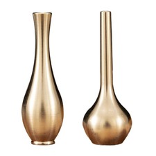 Metal Mini Vase Pure Copper Taper Flower Vase Wedding Table Centerpiece Decor