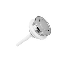 HUAfengLan Toilet Flush Button Single Cistern Parts Silver