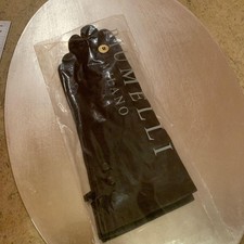 Piumelli Leather Gloves Italian Size 8