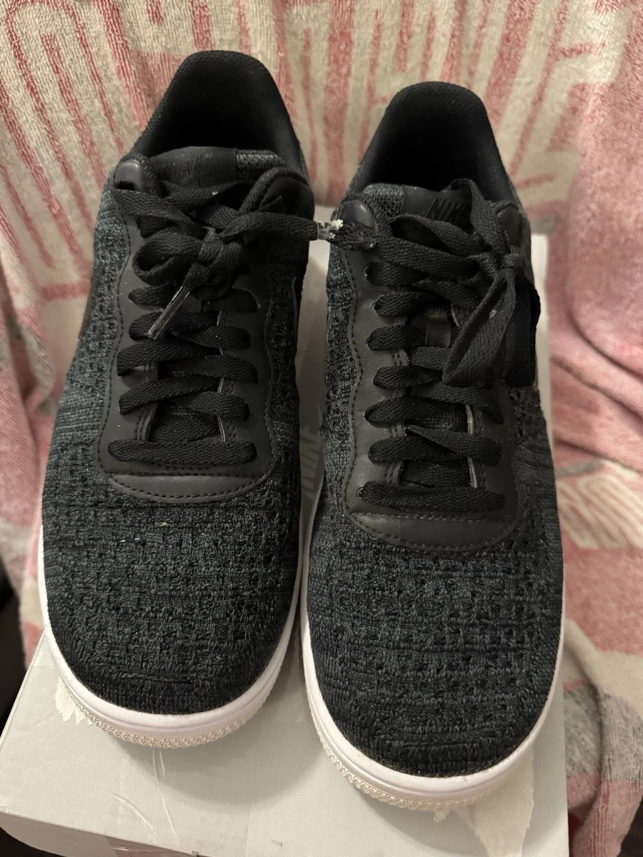 Nike Air Force 1 Flyknit 2.0 Black Anthracite for Sale