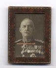 Military Sir George MacMunn Medals small leather frame East Grinstead