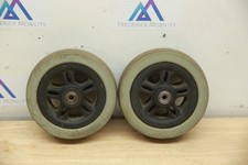 PAIR 6" Caster Wheels Tires for Jazzy 614  614 HD Power Chairs, Front OR Rear