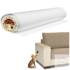 Anti Cat Scratch Furniture Protector, Thicken Couch Cover, Transparent Sticky