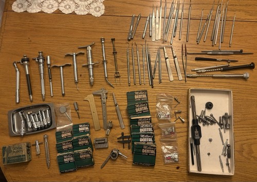 Large Vintage Dental Lot ACollectors DREAM.Features SS WHITE, MIDWEST,MUCH MORE