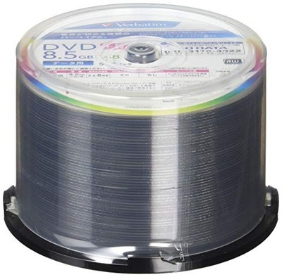 Mitsubishi DVD Blank Disc DVD+R DL 8.5GB 8x Verbatim Inkjet Japan