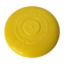 Vintage Wham-O Frisbee Flying Disc Yellow Plastic San Gabriel California USA