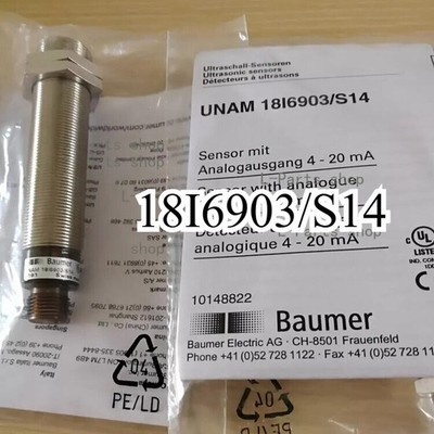 1 PCS New FOR Baumer UNAM 18I6903/S14 UNAM18I6903/S14 Ranging Sensor #zb