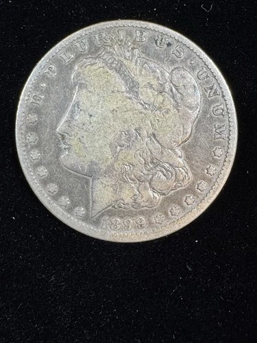 1899 Morgan Silver Dollar, Circulated, 0.9 Fine Silver