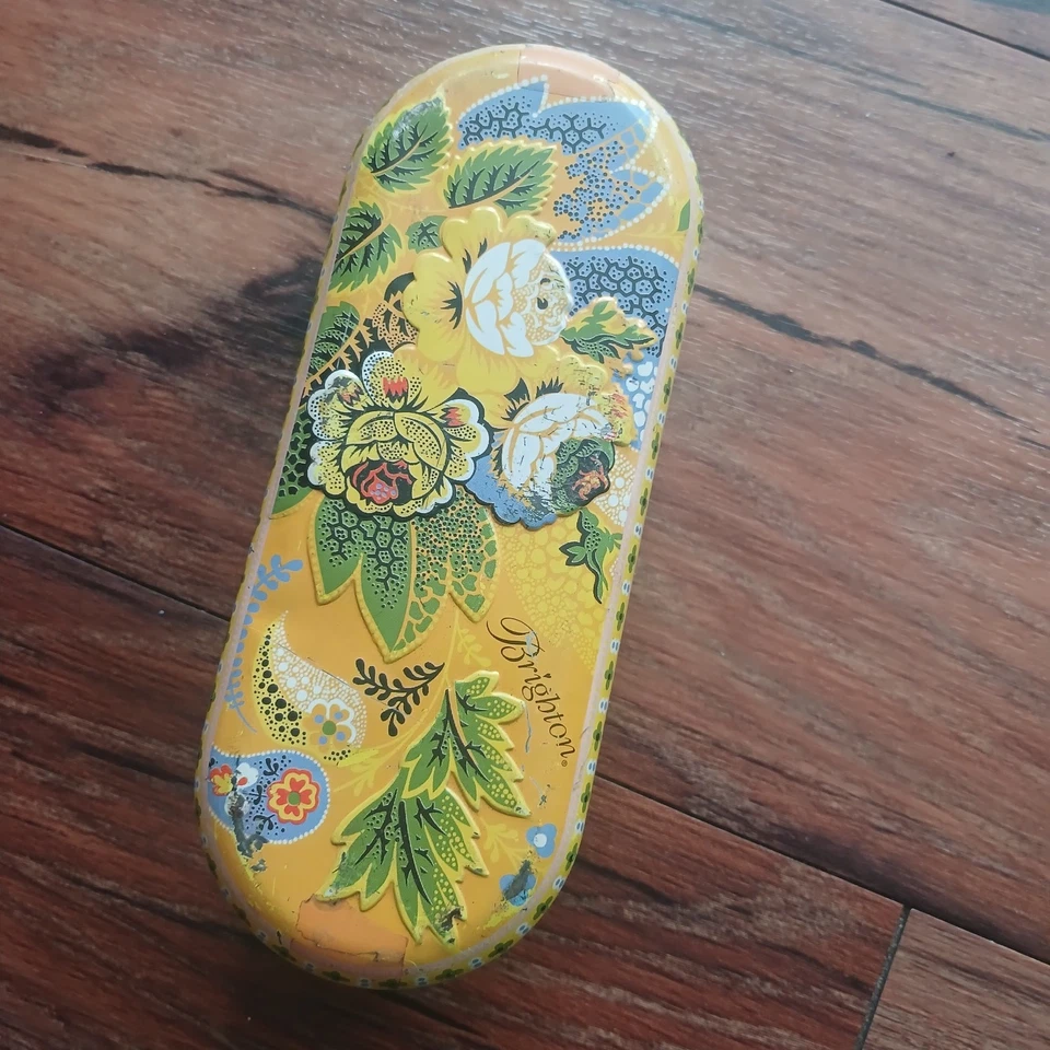 Estuche de gafas de sol Brighton vintage diseño floral cachemir Y2K viaje Foto 2 de 4