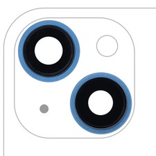 Original Back Camera Lens Bracket Bezel For i Phone 13/13 Mini 2 Pieces Blue
