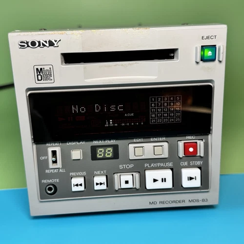 SONY MD RECORDER MDS-B3 player Japan mini disc - Picture 1 of 13