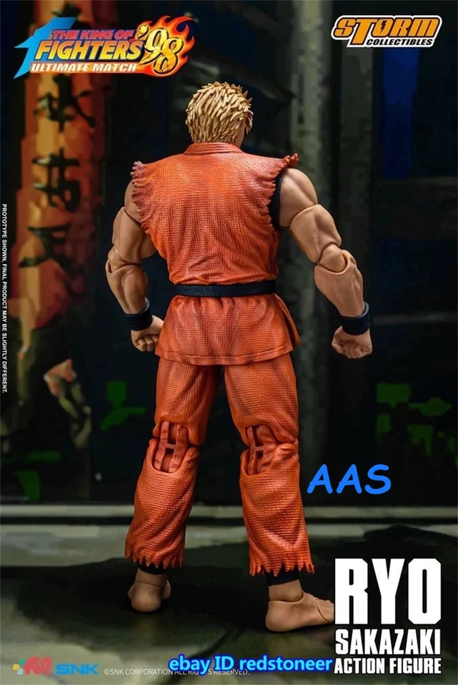 Storm Toys RYO SAKAZAKI The King of Fighters '98 1/12 Action Figure Model 6'' - Image 2 of 4