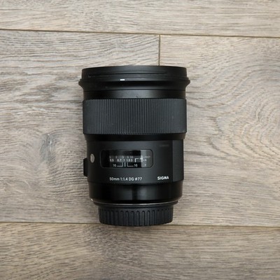 Sigma 50mm F/1.4 DG HSM Art for Canon EF mount