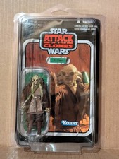 2010 Kit Fisto VC29 Star Wars Vintage Collection Unpunched New With Protech Case