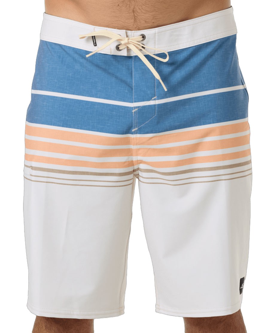 ONeill Men s Hyperfreak Heat Stripe Boardshorts - 20 Performance Stretch Swi 11190₽