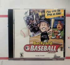 Backyard Baseball 2003 PC CD-Rom Mike Piazza Windows & Mac Complete