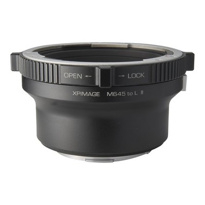 XPIMAGE Lens Mount Adapter for Mamiya 645 Lens to Leica L Mount Camera