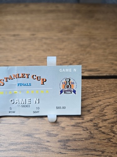 Florida Panthers 1996 Stanley Cup Finals Game N Ticket Stub Colorado Avalanche  - Bild 4 von 11