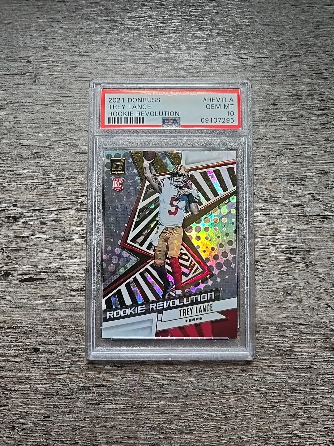 Trey Lance Panini Donruss Rookie Revolution #REVTLA Base