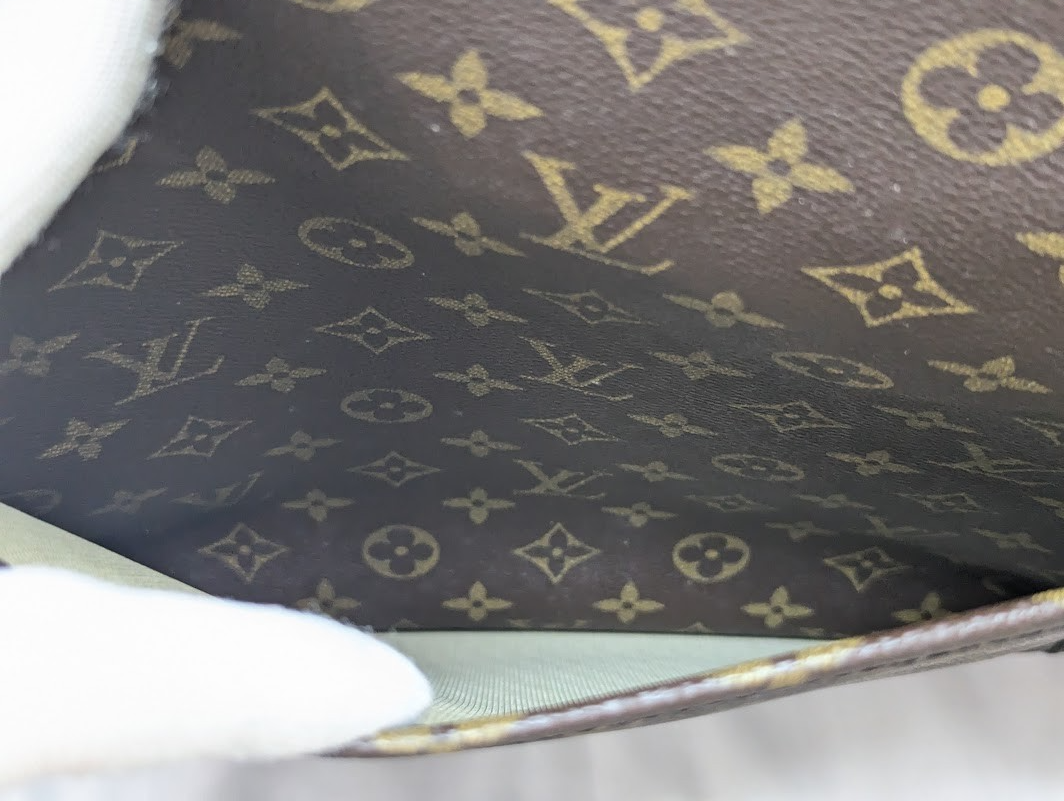 LOUIS VUITTON Monogram Satellite 53 Travel Bag Brown M23356 VI1924
