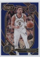 2024-25 Panini Select Courtside Blue Prizm Tyrese Haliburton #220 1i7s