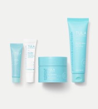 TULA Skincare Glowing Travel Treats Gift Set Lot