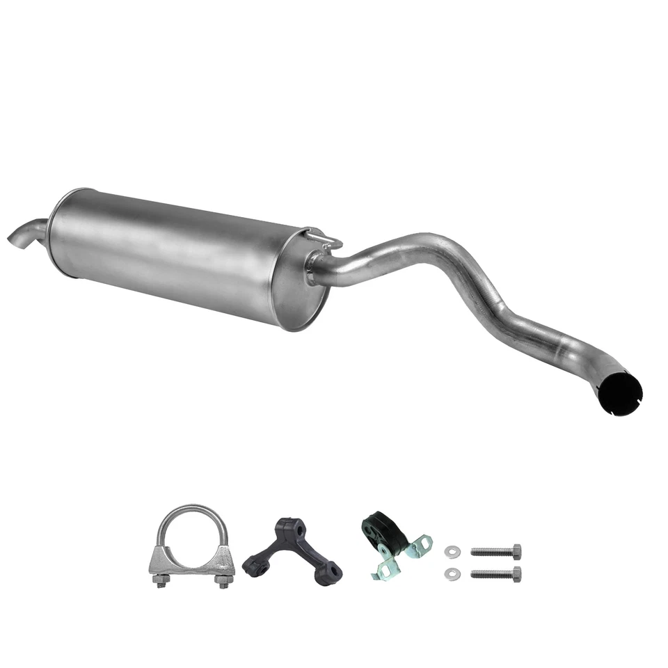 silencieux arrière  Audi A3 Seat Leon VW Golf IV New Beetle 1.9 TDI + attaches - Photo 3/4