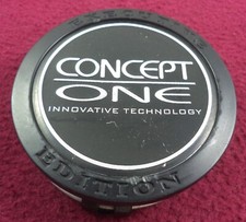 Concept One Wheels Flat Black Custom Wheel Center Cap 1