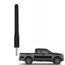 Short Stubby Antenna mast delete 10cm 4 inch aluminum for 1997-2022 Ford F-150