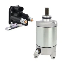 2014-2023 Starter Motor for Polaris Ranger 570 Full Size 4014909 19486 & Relay