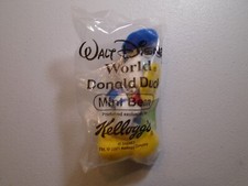 2001 KELLOGG'S MINI BEAN , DISNEY WORLD   DONALD DUCK  FREE SHIP